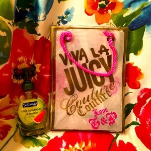 VIVA LA JUICY Clear Lunch Tote